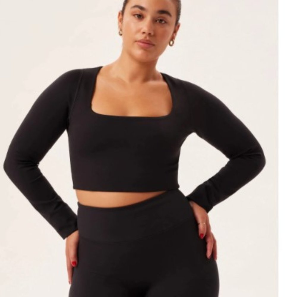Girlfriend Collective Crop Luxe Top NWT